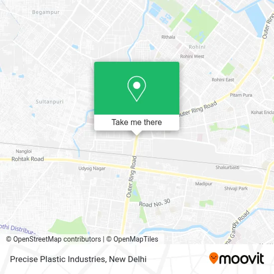 Precise Plastic Industries map