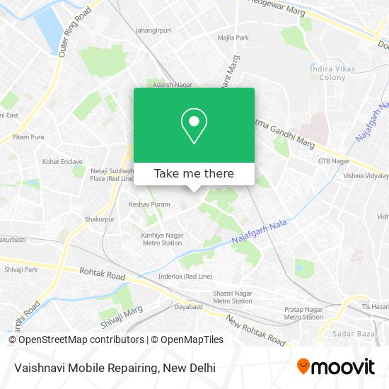 Vaishnavi Mobile Repairing map