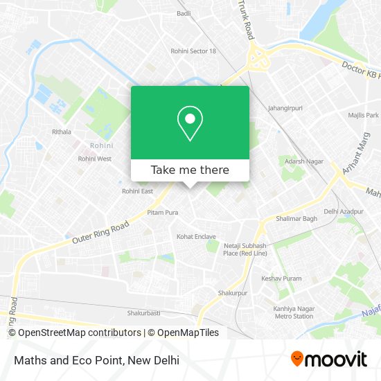 Maths and Eco Point map