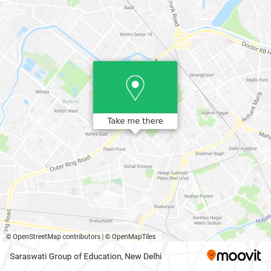 Saraswati Group of Education map