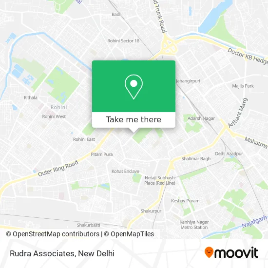 Rudra Associates map