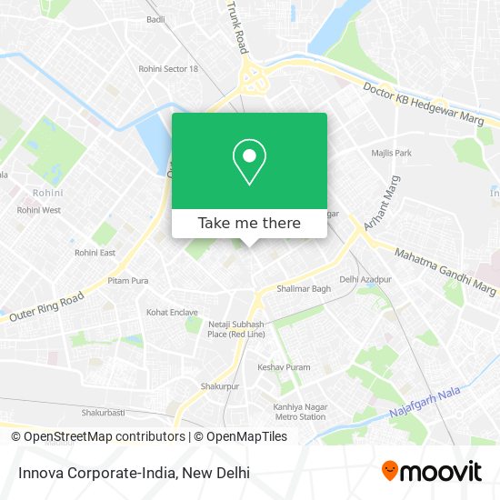 Innova Corporate-India map