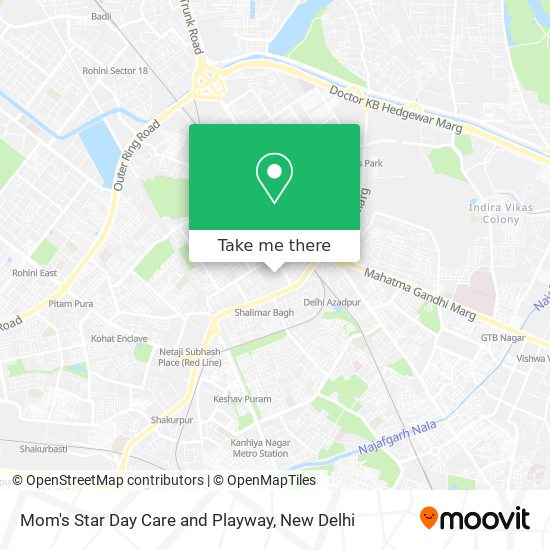 Mom's Star Day Care and Playway map