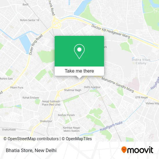 Bhatia Store map