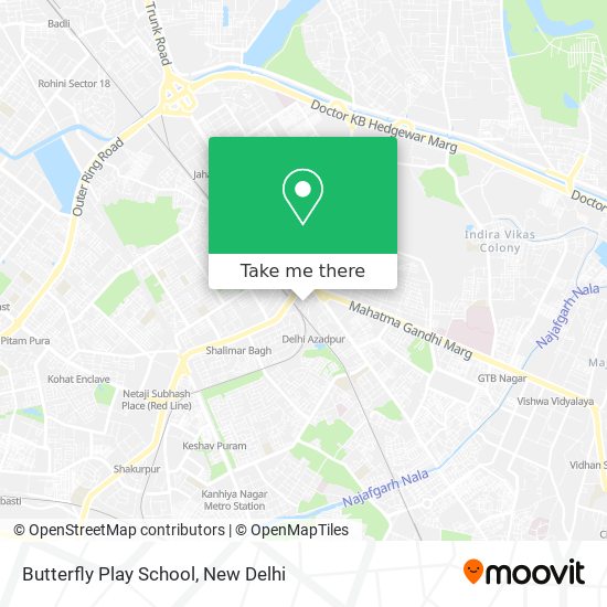 Butterfly Play School map