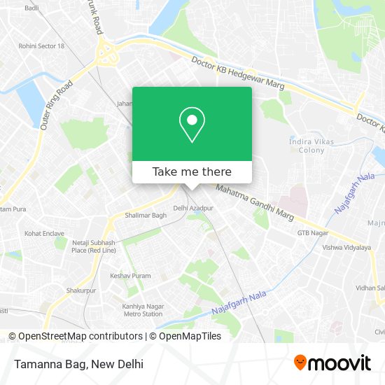 Tamanna Bag map