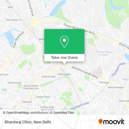 Bhardwaj Clinic map