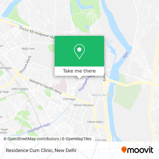 Residence Cum Clinic map