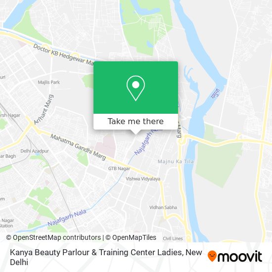 Kanya Beauty Parlour & Training Center Ladies map