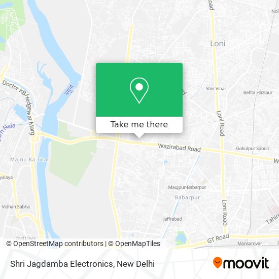 Shri Jagdamba Electronics map