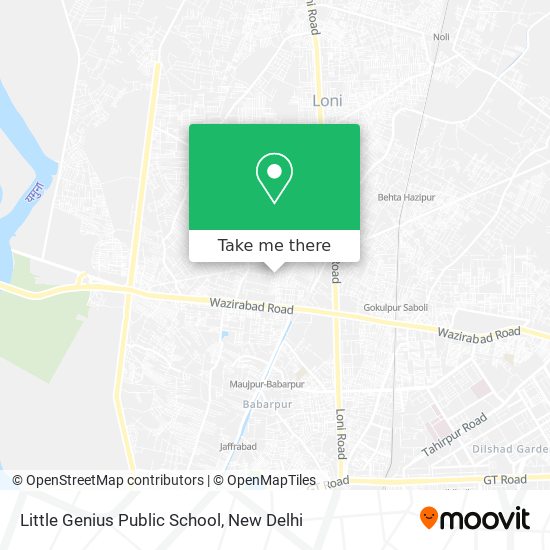 Little Genius Public School map
