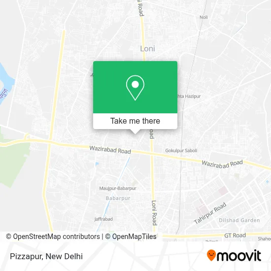 Pizzapur map