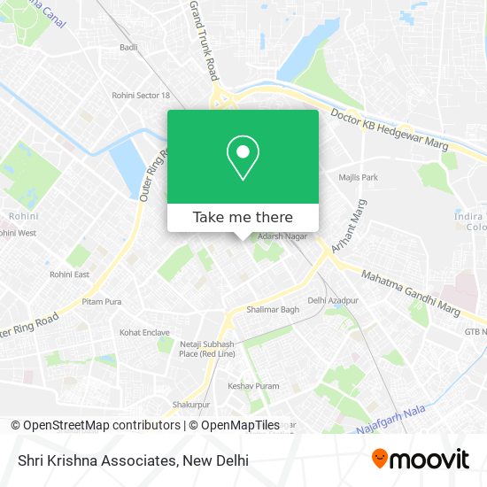 Shri Krishna Associates map