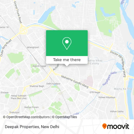 Deepak Properties map