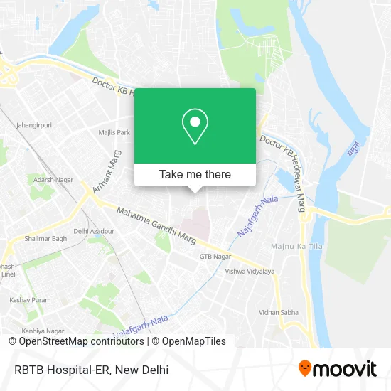 RBTB Hospital-ER map