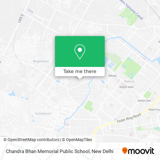 Chandra Bhan Memorial Public School map