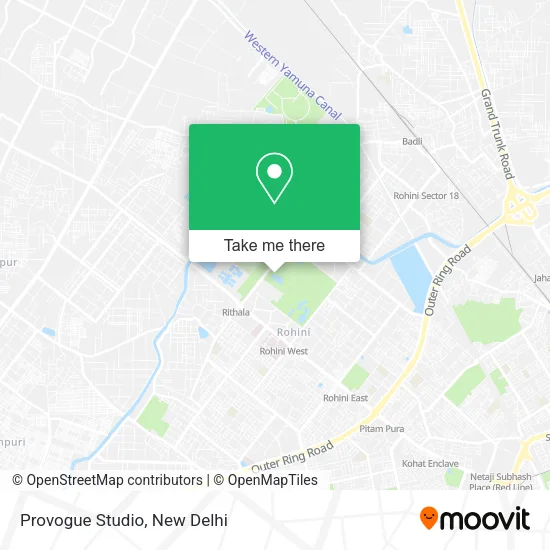 Provogue Studio map