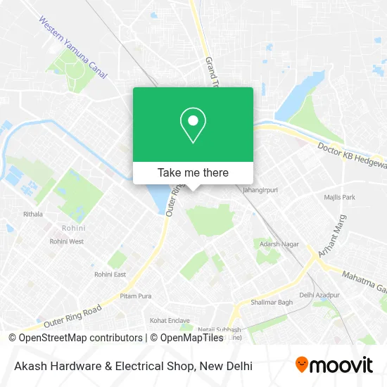 Akash Hardware & Electrical Shop map