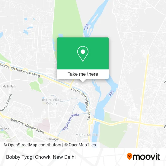 Bobby Tyagi Chowk map