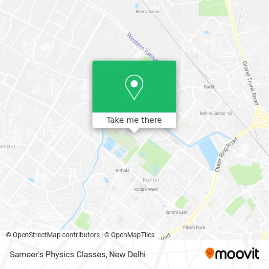 Sameer's Physics Classes map