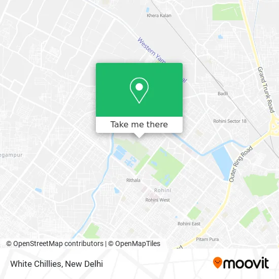 White Chillies map