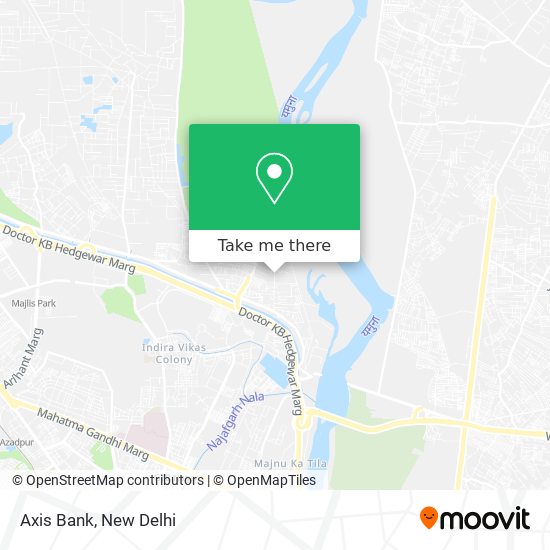 Axis Bank map