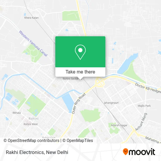 Rakhi Electronics map