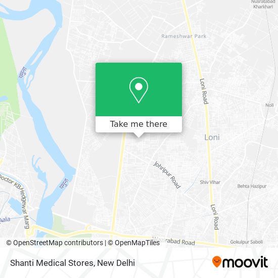 Shanti Medical Stores map