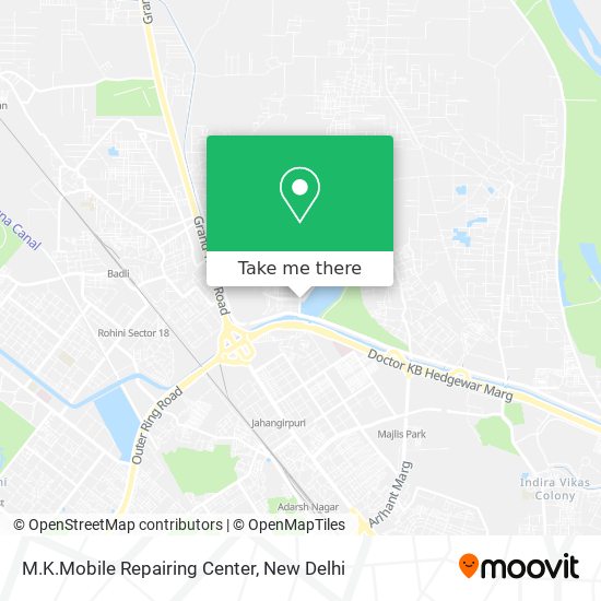 M.K.Mobile Repairing Center map