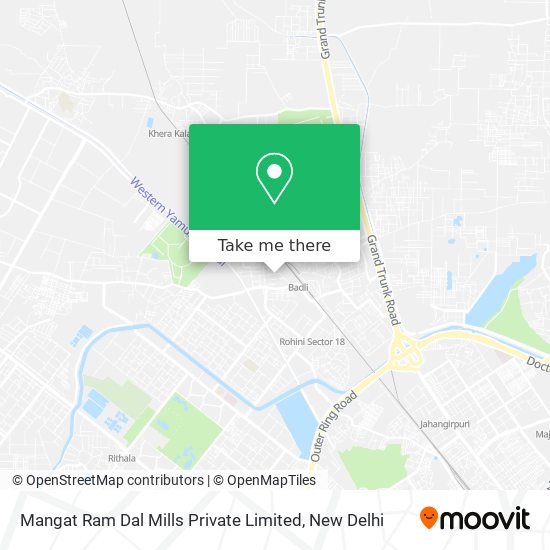 Mangat Ram Dal Mills Private Limited map