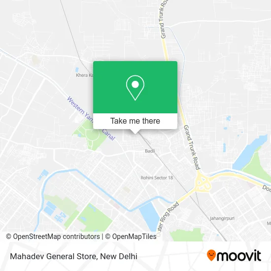 Mahadev General Store map