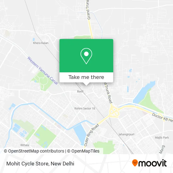 Mohit Cycle Store map