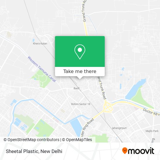 Sheetal Plastic map