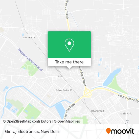 Giriraj Electronics map