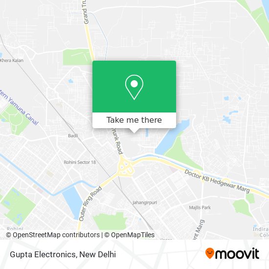 Gupta Electronics map