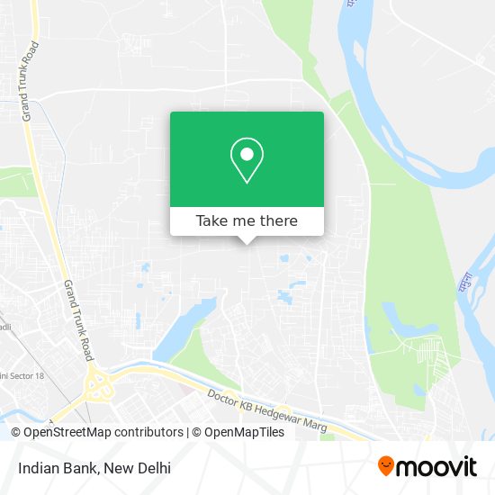 Indian Bank map