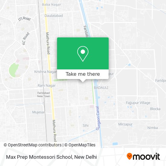 Max Prep Montessori School map