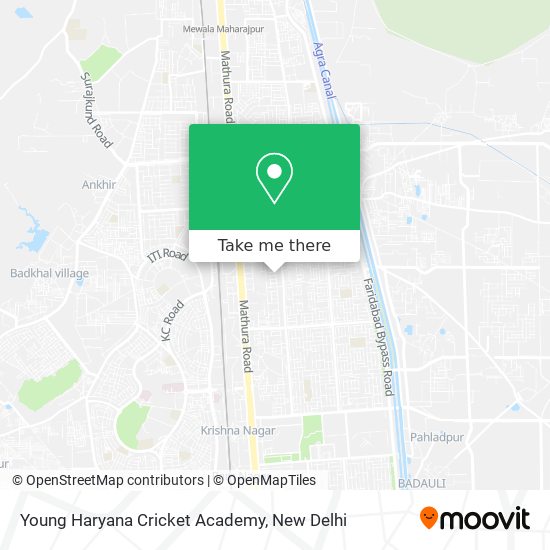 Young Haryana Cricket Academy map