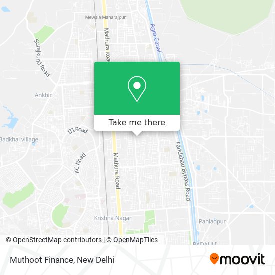 Muthoot Finance map