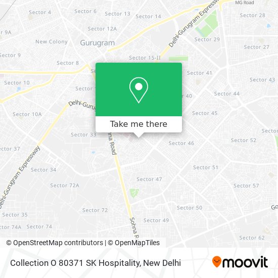 Collection O 80371 SK Hospitality map
