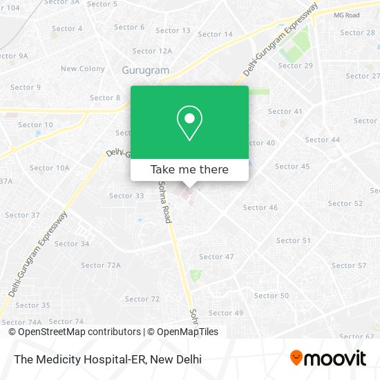 The Medicity Hospital-ER map