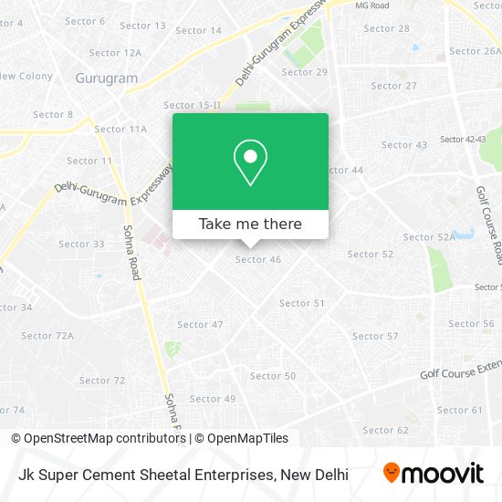 Jk Super Cement Sheetal Enterprises map