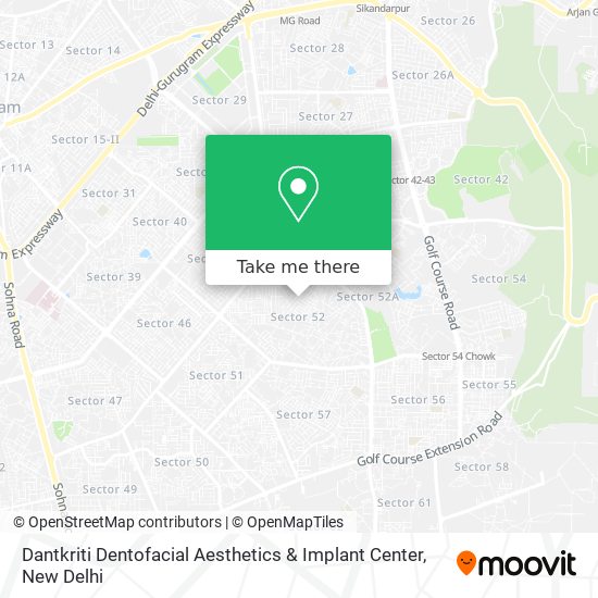 Dantkriti Dentofacial Aesthetics & Implant Center map