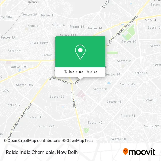 Roidc India Chemicals map