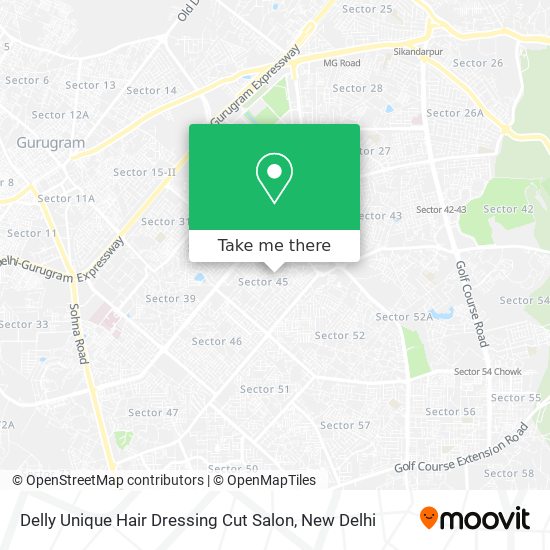 Delly Unique Hair Dressing Cut Salon map