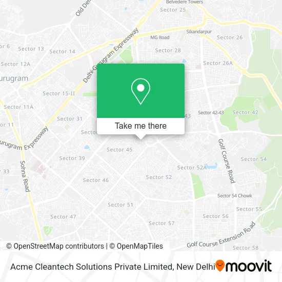 Acme Cleantech Solutions Private Limited map
