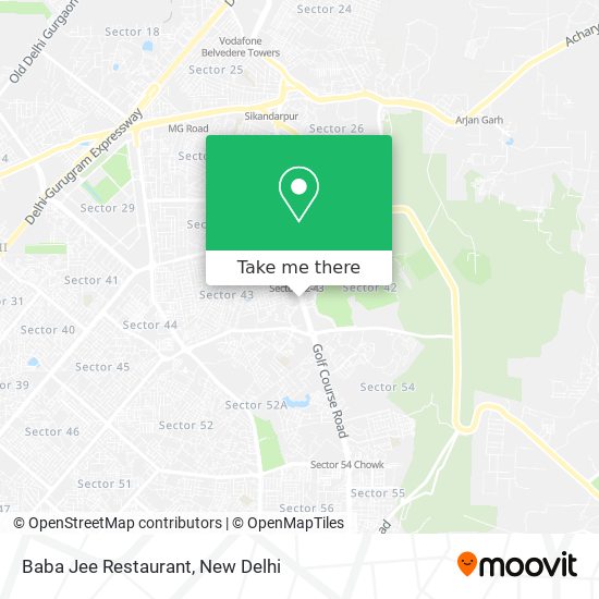 Baba Jee Restaurant map