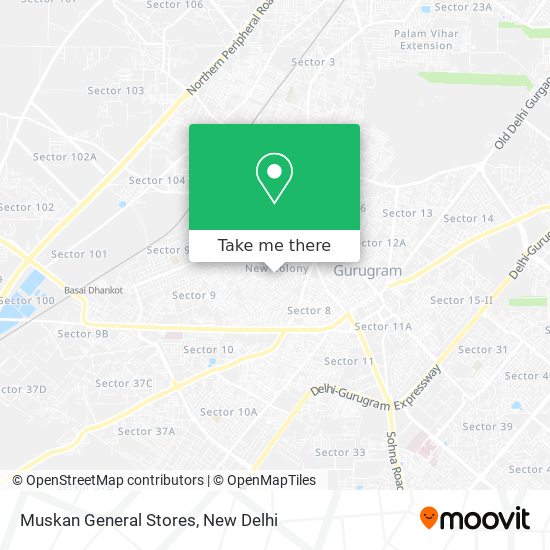 Muskan General Stores map