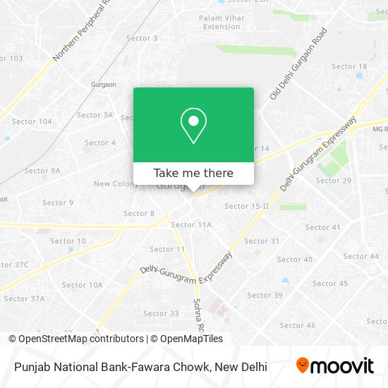 Punjab National Bank-Fawara Chowk map
