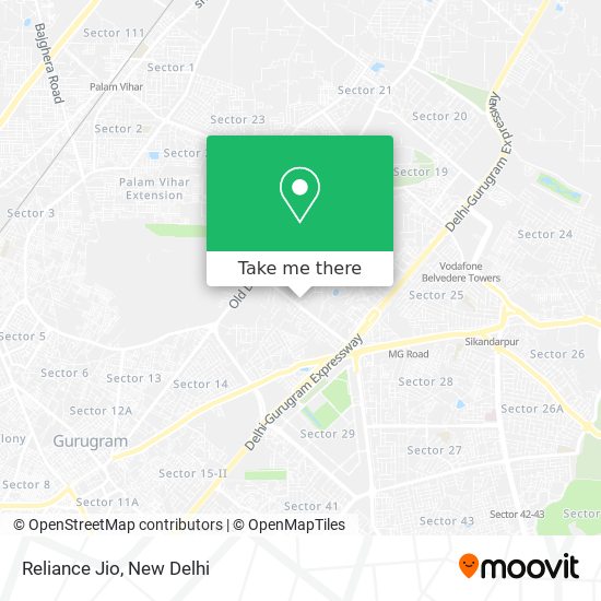 Reliance Jio map